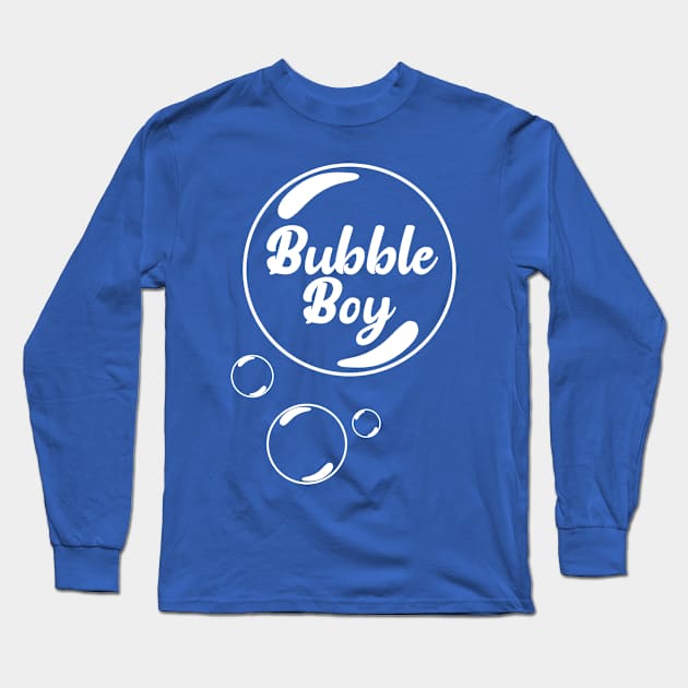 Bubble Boy, Living in fantasy life, Long Sleeve T-Shirt by Polokat